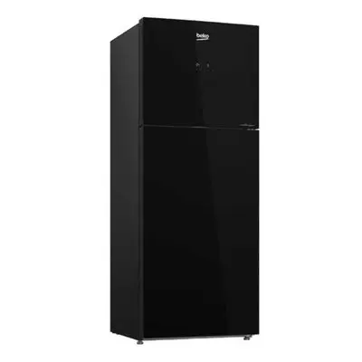 BEKO ตู้เย็น 2 ประตู (13.2 คิว, สีกระจกดำ) รุ่น RDNT401E40VZHFSGB