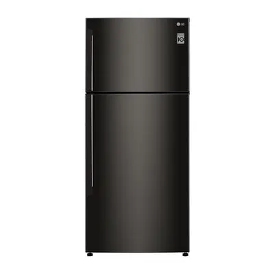 LGตู้เย็น 2 ประตู (18.1 คิว, สีดำโลหะ) รุ่น GN-C702HXCM.ABLPLMT