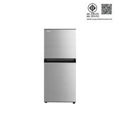 TOSHIBA ตู้เย็น 2 ประตู (6.4 คิว, สีเงิน) รุ่น GR-RT234WE-DMTH(SS)