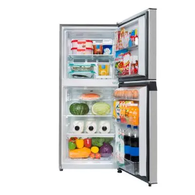 TOSHIBA Double Door Refrigerator (6.4 Cubic, Silver) GR-RT234WE-DMTH(SS)