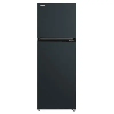 TOSHIBA Double Doors Refrigerator 11.9 Cubic Inverter (Black) GR-RT466WE-PMTH(52)