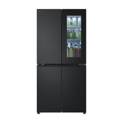 LGตู้เย็น 4 ประตู 18.7 คิว Inverter (สีดำ) รุ่น GC-V22FFQMB.AEPPLMT