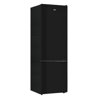 BEKO Double Doors Refrigerator 12.6 Cubic Inverter (Glass Black) RCNT375I40VHFGB