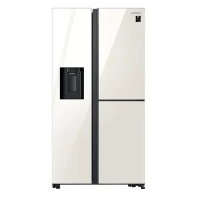 SAMSUNG ตู้เย็นไซด์ บาย ไซด์ (22.1 คิว, สีขาว) รุ่น RH64A53F115/ST