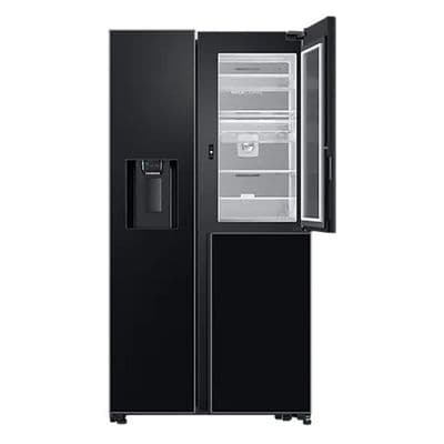SAMSUNG ตู้เย็นไซด์ บาย ไซด์ (22.1 คิว, สีดำ) รุ่น RH64A53F12C/ST
