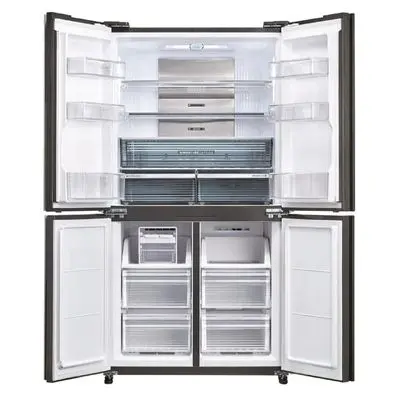 SHARP 4 Doors Refrigerator (18.5 Cubic, Black) SJ-FX52GP-BK