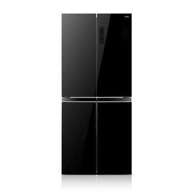 ตู้เย็น 4 ประตู (13.6 คิว, สี Glass Black) รุ่น HRF-MD350 GB
