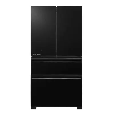 MITSUBISHI ELECTRIC ตู้เย็น 4 ประตู (19.9 คิว, สีดำประกาย) รุ่น MR-LX60ES-GBK