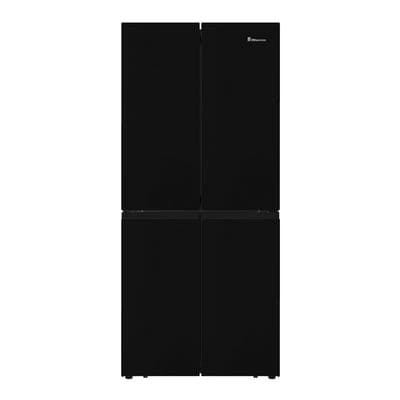 HISENSE ตู้เย็น 4 ประตู (16.1คิว, สีกระจกดำ) รุ่น RQ560N4TBU