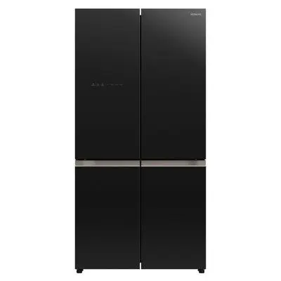 ตู้เย็น 4 ประตู (22.8 คิว, สี Glass Black) รุ่น RWB700VTH2 GBK