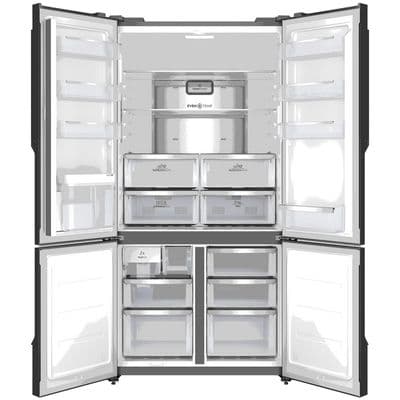 ELECTROLUX UltimateTaste 700 ตู้เย็น 4 ประตู (19.8 คิว, สี Matt Charcoal Black) รุ่น EQE5660A-B