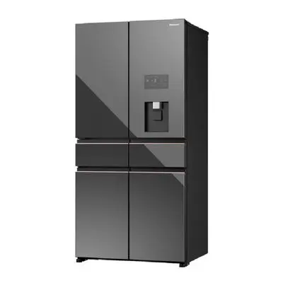 PANASONIC 6 Doors Refrigerator PRIME+ Edition (23 Cubic, Dark Mirror) NR-WY720ZMMT