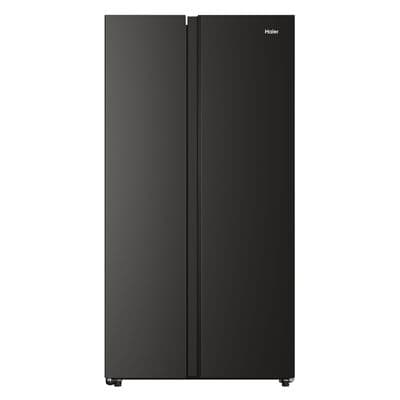 HAIER Side by Side Refrigerator 21.7 Cubic Inverter (Black) HRF-SBS636MS