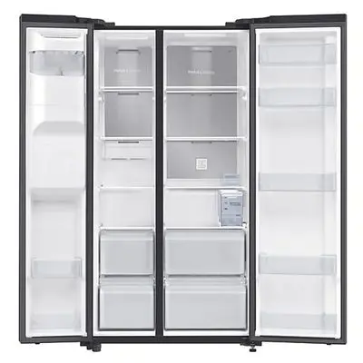 SAMSUNG Side by Side Refrigerator (22.4 Cubic) RS64R5131B4/ST