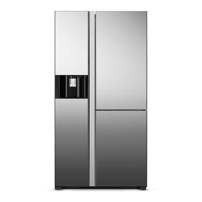 HITACHI Side by Side Refrigerator (20.1 Cubic, Mirror) RM600VAG9THX