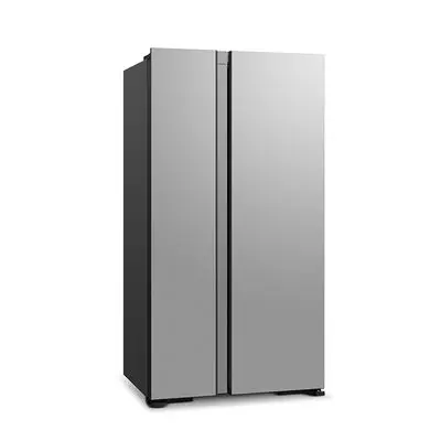 HITACHI Side by Side Refrigerator (21 Cubic, Glass Silver) R-S600PTH0 GS