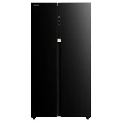 TOSHIBA Side by Side Refrigerator (20.6 Cubic, Black Mirror) GR-RS780WI-PGT(22)