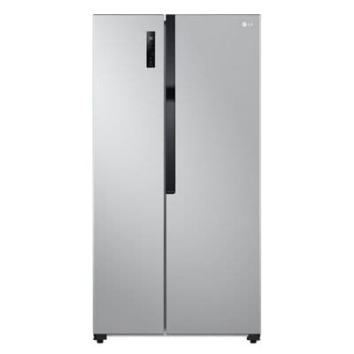 Side by Side Refrigerator (18 Cubic, Silver) GC-B187JQAM.AHSPLMT