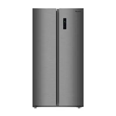 ACONATIC ตู้เย็น Side by Side 14.1 คิว Inverter (สี Dark Gray) รุ่น AN-FR4000S