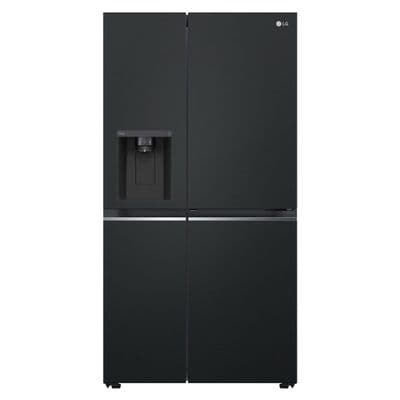LG Side By Side Refrigerator 22.4 Cubic Inverter Black GC-J257SQZW.AEPPLMT