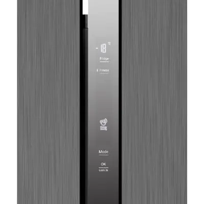 HITACHI Side by Side Refrigerator 18.5 Cubic Inverter (Dark Inox) HRSN9552DDXTH