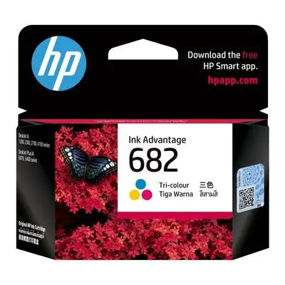 HP Cartridge (Tri Colour) 682CO/3YM76AA