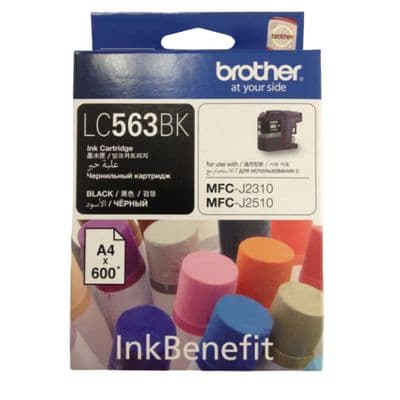 BROTHER Ink Cartridge (Black) LC-563BK