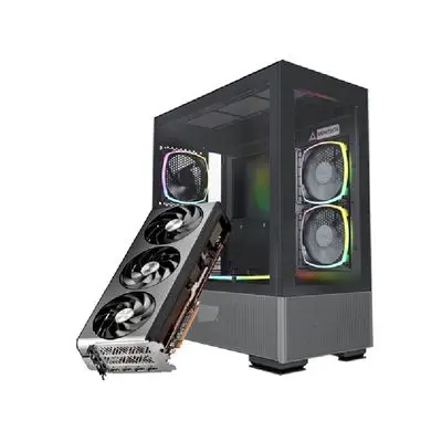 ASCENTI COMSET EVO 1 ELITE PRO AIR Computer Set (AMD RYZEN 7, RAM 32GB, 1TB) E1EPAR7R7800XTM