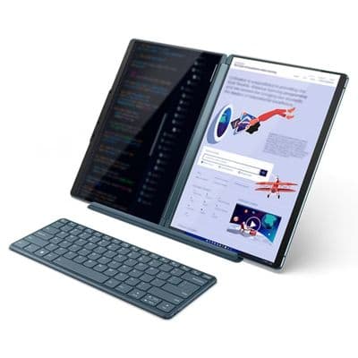 LENOVO YogaBook 9i โน๊ตบุ๊ค (13.3", Intel Core i7, RAM 16GB, 1TB, Tidal Teal) รุ่น YB9-14IRU/82YQ000PTA + ก