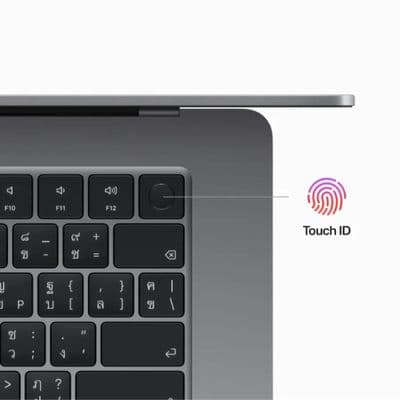 APPLE MacBook Air M2 2023 (15", RAM 8GB, 256GB, Space Gray, Keyboard EN)