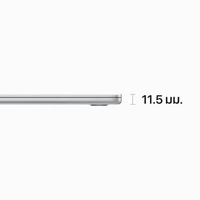 APPLE MacBook Air M2 2023 (15", RAM 8GB, 512GB, Silver, Keyboard EN)