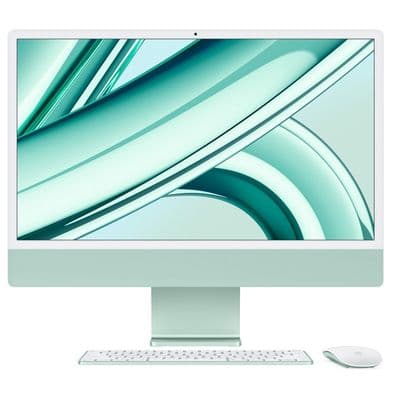 APPLE iMac M3 With Retina 4.5K 2023 (24", RAM 8GB, 512GB, CPU 8-Core, GPU 10-Core, Green)