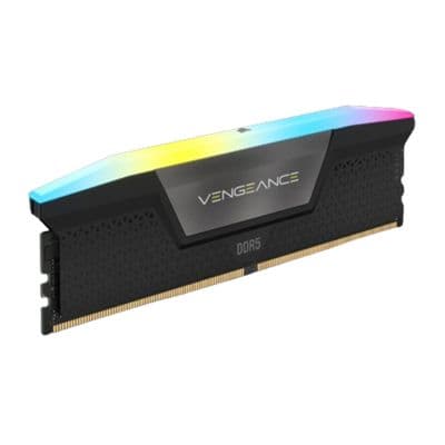 CORSAIR Vengeance RGB DDR5 RAM (32GB, Black)