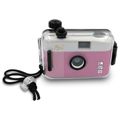 HEAL กล้องฟิล์มกันน้ำ (สีชมพู) รุ่น Film Camera Pink