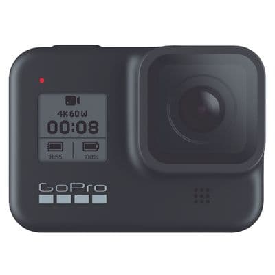 GOPRO Action Camera Hero 8 Free Dual Charger + Battery (Black) CHDHX-801-DB