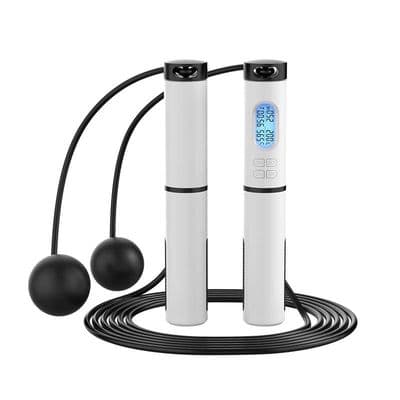MORY Smart Counting  (White) Skipping Rope