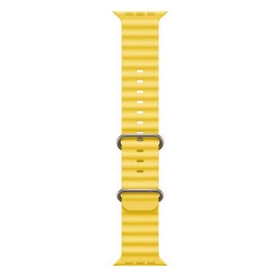 APPLE สายนาฬิกา (49mm., Ocean Band, สีเหลือง) รุ่น MQEC3FE/A