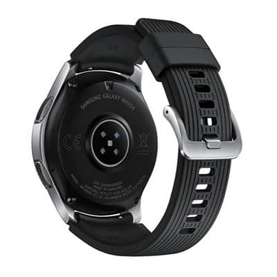 สมาร์ทวอทช์ (46mm,ตัวเรือนสีเงิน,สายสีดำ) รุ่น Galaxy Watch