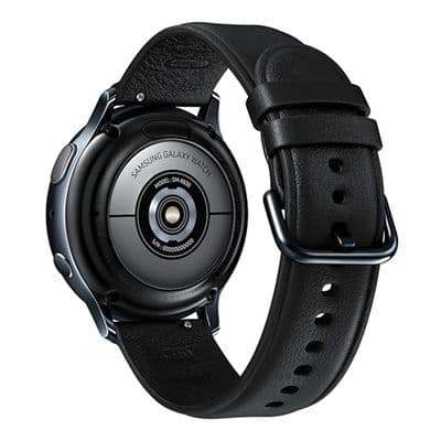 SAMSUNG สมาร์ทวอทซ์ (40mm, ตัวเรือนสีดำ, สายสีดำ) รุ่น Galaxy Watch Active 2 Stainless