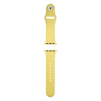 HEAL Watch Band (38 mm.,Sport Band,Yellow) Sport Band Pastel L38