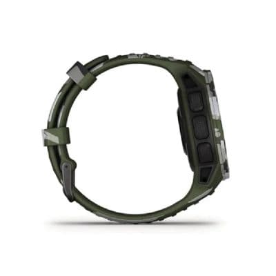GARMIN Smart Watch (Green Case, Green Band) Instinct Solar Camo Edition