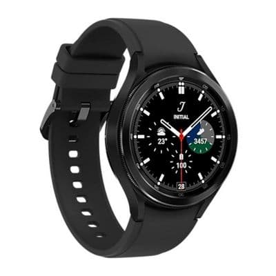 SAMSUNG Smart Watch (46 mm, Black Case, Black Band) Galaxy Watch4 Classic BT
