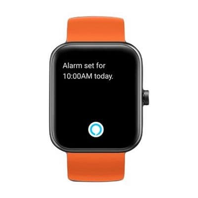 MAIMO Smart Watch (42.92 mm, Black Case, Black/Orange Band) Premium Set Orange