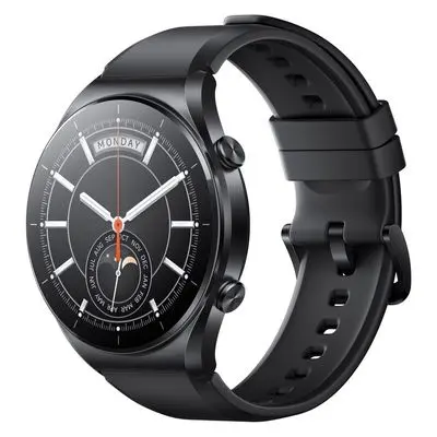 XIAOMI Watch S1 สมาร์ทวอทช์ (36.32 mm., ตัวเรือนสีดำ, สายสีดำ) รุ่น BHR5668AP