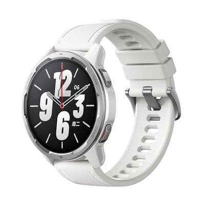 XIAOMI Watch S1 Active สมาร์ทวอทช์ (36.32 mm., ตัวเรือนสี Moon White, สายสีขาว) รุ่น BHR5670AP