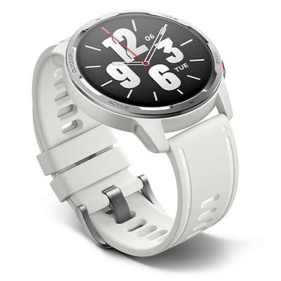 XIAOMI Watch S1 Active Smart Watch (36.32 mm., Moon White Case, White Band) BHR5670AP
