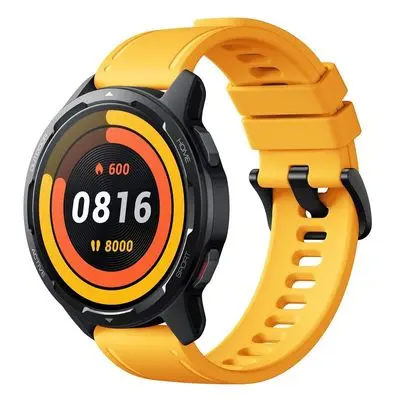 XIAOMI สายนาฬิกาสำหรับ Watch S1 Active  (สายซิลิโคน, สีเหลือง) รุ่น BHR5594GL