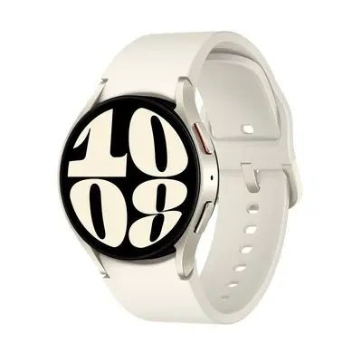 SAMSUNG Galaxy Watch6 สมาร์ทวอทช์ (40mm., ตัวเรือนสี Cream, สายสี Cream Sport Band) รุ่น SM-R930NZEAASA