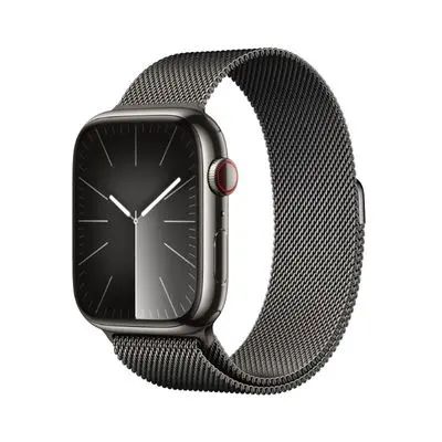 Watch Series 9 GPS + Cellular 2023 (45mm., Graphite Stainless Steel Case, Graphite Milanese Loop)