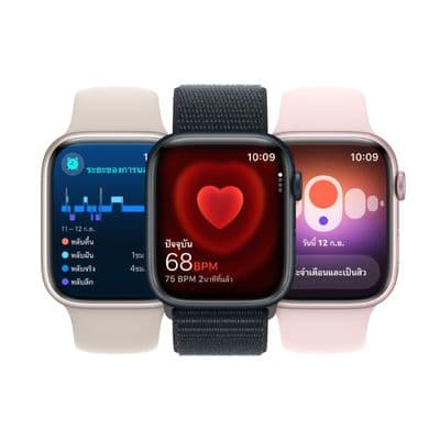 APPLE Watch Series 9 GPS 2023 (41mm., S/M Size, (PRODUCT)RED Aluminum Case, (PRODUCT)RED Sport Band)